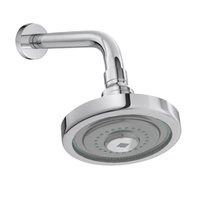 Chuveiro Redondo Moderno De Metal Ducha Com Braço Jiwi