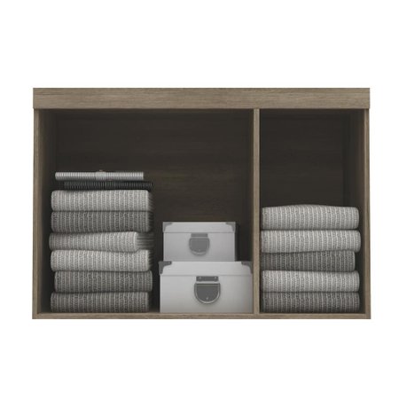 Armario Aereo Para Quarto 100 Mdf 3 Portas Dormitorio M Smart Nogal Kappesberg Colombo