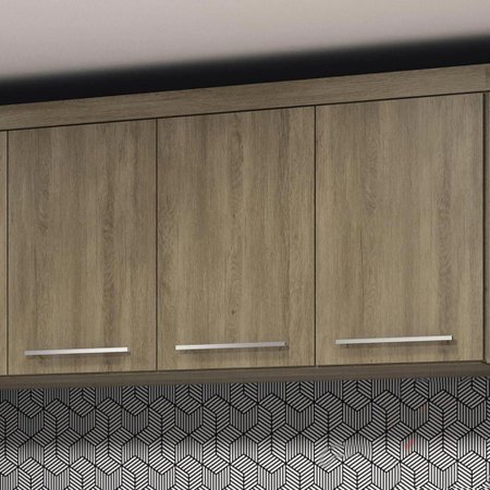 Armario Aereo Para Quarto 100 Mdf 3 Portas Dormitorio M Smart Nogal Kappesberg Colombo