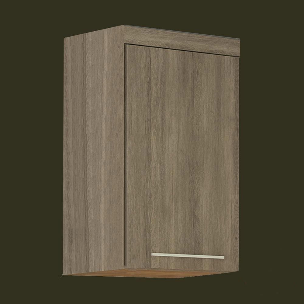 Armario Aereo Para Quarto 100 Mdf 1 Porta Dormitorio M Smart Nogal Kappesberg Colombo