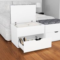 Puff Pu2051 Branco - Tecno Mobili