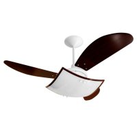 Ventilador de Teto Venti-Delta New Delta Smart com 3 Pás Tabaco / Branco