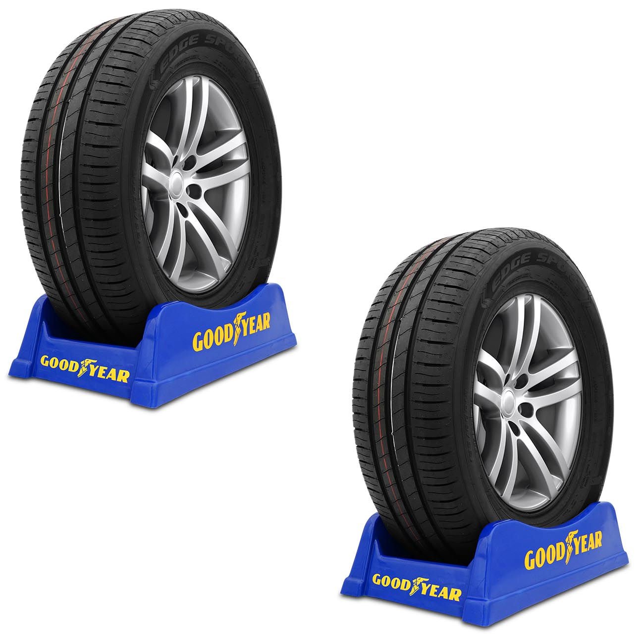 Kit 2 Pneus Goodyear Aro 15 195/60R15 88V Kelly Edge Sport Colombo