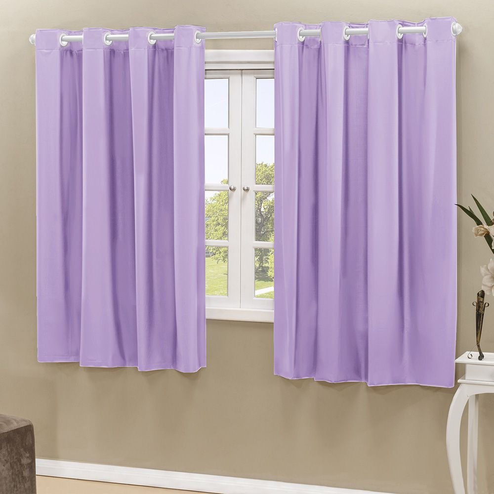 Cortina Blackout PVC Lilás Corta Luz 2,80m X 2,80m - Colombo