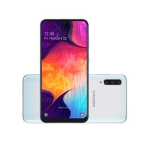 Celular Samsung Galaxy A50 Branco - 64GB Tela 6.4