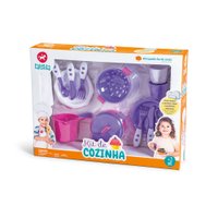Brinquedo Infantil Kit Cozinha Rosa - Calesita