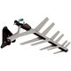 Antena Externa Digital Aquário DTV-1500 Full HD 10Mt Cabo