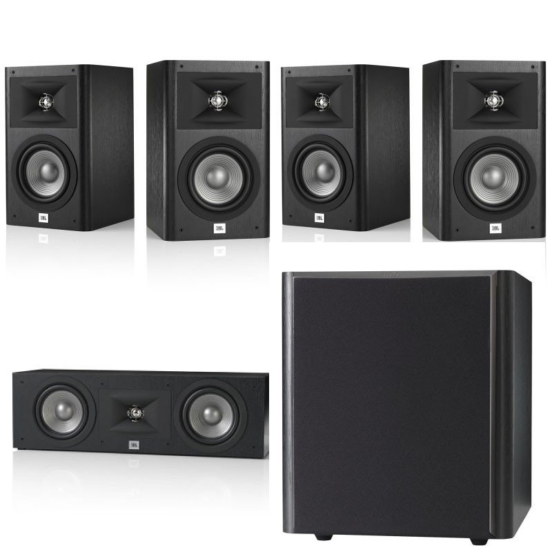 Home Theater 5.1 com Caixas JBL Studio + Subwoofer JBL Studio 260P Colombo