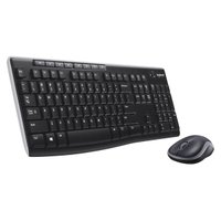 Teclado e Mouse Sem Fio Logitech MK270 Wireless Com Teclas de Acesso Pilhas Inclusas Layout ABNT2 920-004433