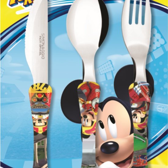 Faqueiro com 3 peças - Mickey -  kids