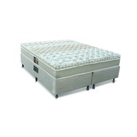 Cama Box + Colchão Castor Queen Class One Face Pocket 158x198x52cm