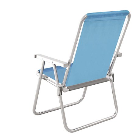 Cadeira Alta Conforto Alumínio Sannet - Azul