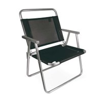 Cadeira Oversize Alumínio Preta