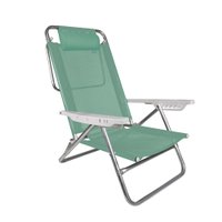 Cadeira Reclinável Sol de Verão com Almofada Anis