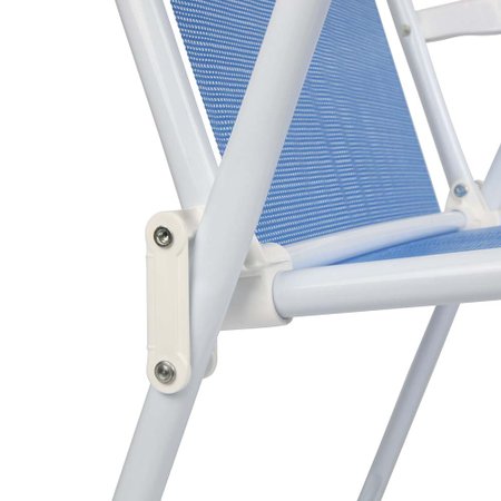 Cadeira Alta Azul