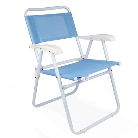 Cadeira Master Aço Fashion - Azul