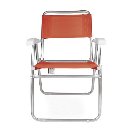 Cadeira Master Alumínio Fashion - Coral