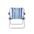 Cadeira Infantil Alta Alumínio Azul