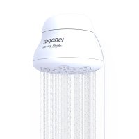 Chuveiro Zagonel Master Banho Eletrônico Branco