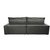 Sofa Retrátil e Reclinável 2,12m com Molas Ensacadas Cama inBox Soft Tecido Suede Cinza