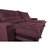 Sofa Retrátil e Reclinável 2,12m com Molas Ensacadas Cama inBox Soft Tecido Suede Vinho
