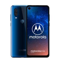 Celular Motorola Moto One Vision Azul Safira 128GB Tela 6.3