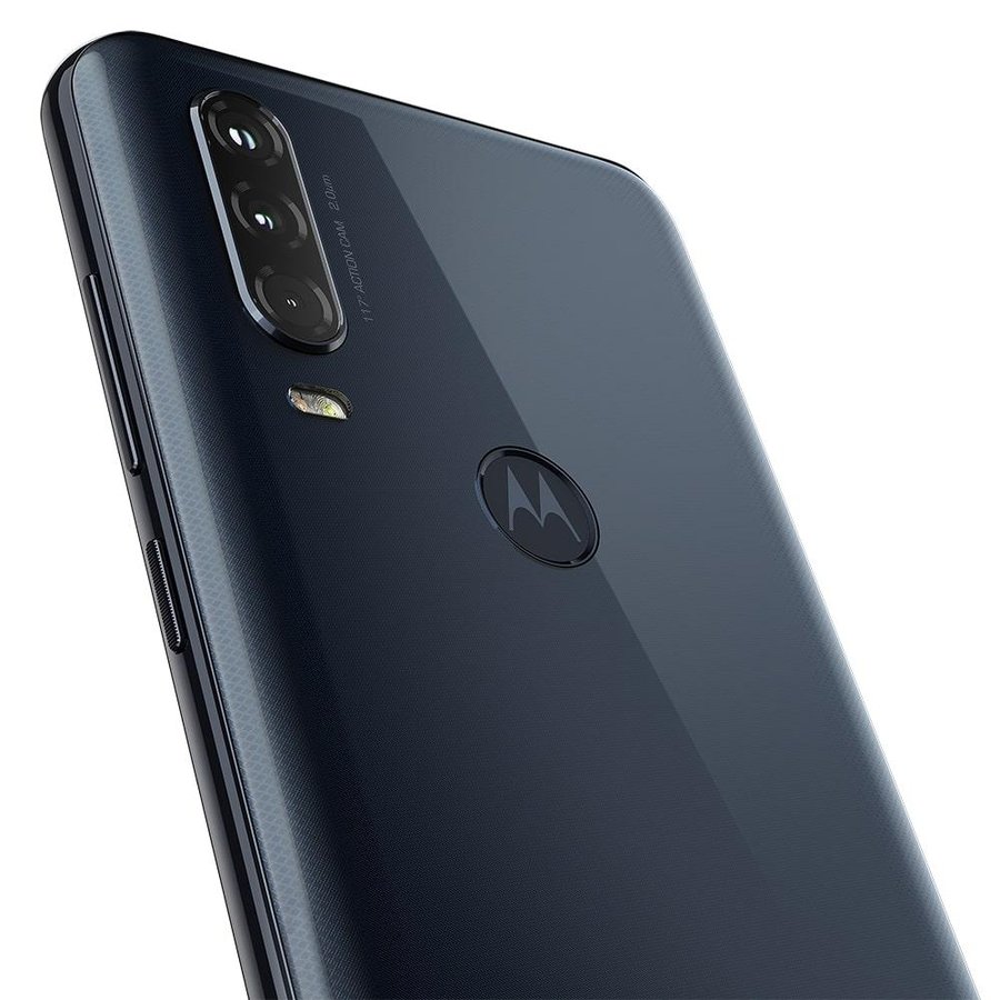 Celular Motorola Moto One Action 128GB Azul Denim Tela 6.3” Câmera 12MP
