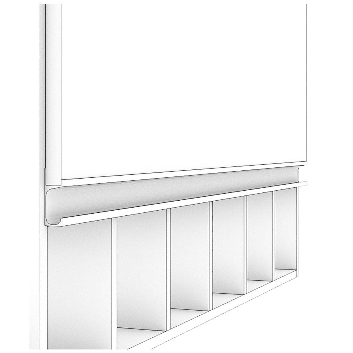 Armario De Cozinha Aereo 100 Mdf Prisma 114 Cm Amendoa Off White Mgm Colombo