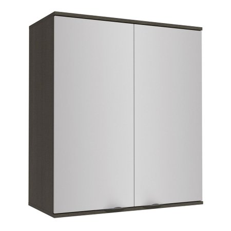 Armario Aereo Cozinha 2 Portas Onix Steel Kappesberg Colombo