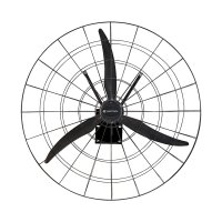 Ventilador De Parede Industrial 100cm 3 Pás 1/2cv Premium Preto - Ventisol