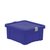 Caixa Organizadora Tramontina Basic com Tampa em Plástico 17L Azul
