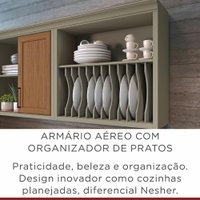 Cozinha Conjugada 2 Pecas Londrina Arte Moveis Colombo