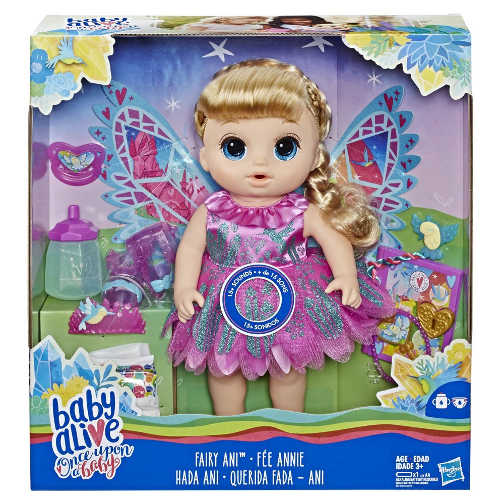 Baby Alive Cabelos Fashion Morena Preço Boneca Baby Alive Edicao Especial Querida Fada Loira Hasbro Colombo