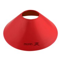 Half Cone de Marcação de Plástico - Vermelho - Muvin