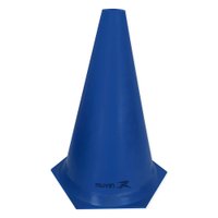 Cone de Marcação de Plástico Flexível - 24cm - Azul - Muvin