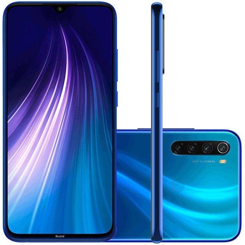 Smartphone Xiaomi Redmi note 8 64GB 4GB RAM Azul Versão ...