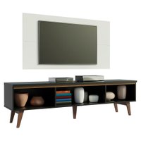 Rack Madesa Reims e Painel para TV até 55 Polegadas 3 Portas