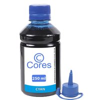 Tinta para Epson Ecotank L6191 Cyan 250ml Cores