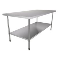 Mesa de Manipulação Total Inox Metalcubas Ba 180x70 Cm