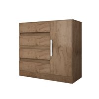 Cômoda 1 Porta 4 Gavetas Exellence Araplac - Demolição