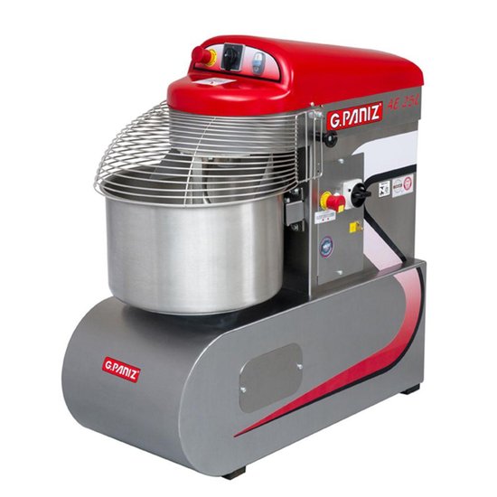 Amassadeira Espiral Gpaniz com 25 Litros Em Inox 2 Velocidades - Ae25l