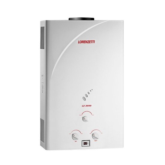 Aquecedor de Água a Gás - LZ 2000 da Lorenzetti Exaustão Natural