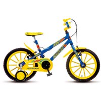 Bicicleta Infantil Colli Aro Xicória  - 16 com Freios V-brake - Azul