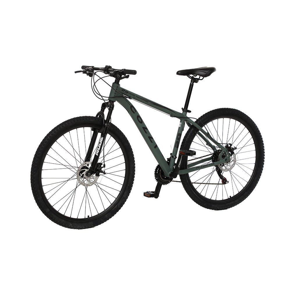 Bicicleta colli verde militar
