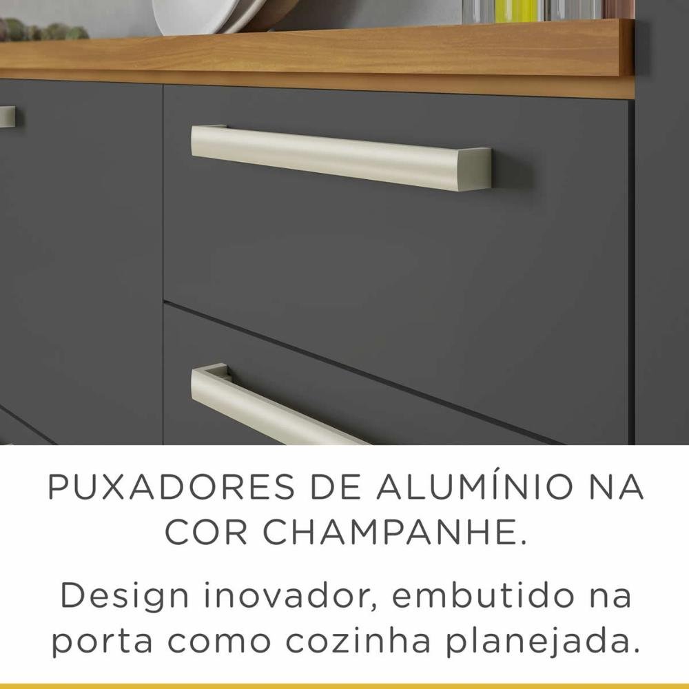 Armario De Cozinha Burguesa 2 Portas 80 Cm Nesher Colombo