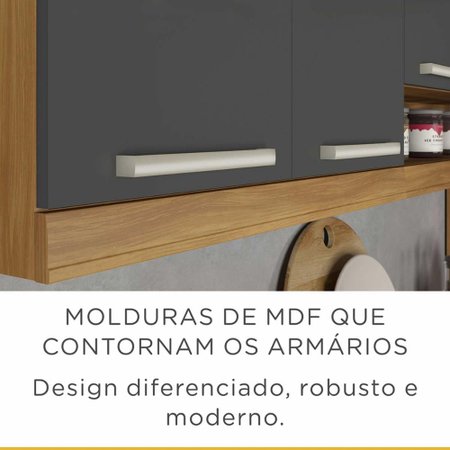 Armario De Cozinha Burguesa 2 Portas 80 Cm Nesher Colombo