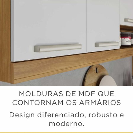 Armario De Cozinha Burguesa 2 Portas 80 Cm Nesher Colombo