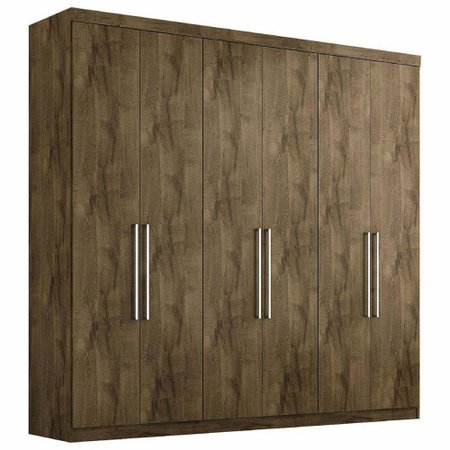 Roupeiro Ana 6 Portas 100 Mdf Panan Colombo