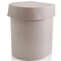lixeira para cozinha cesto de lixo 3,5L Hide Eco Banheiro Marfim