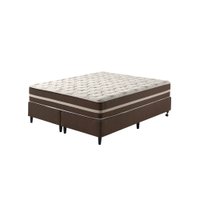 Conjunto Casal King Las Vegas 193cm Colchão + Box Anjos Colchões